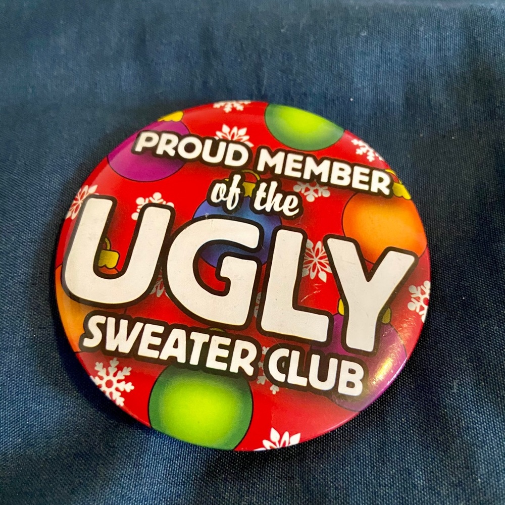 Ugly Sweater Club Pin